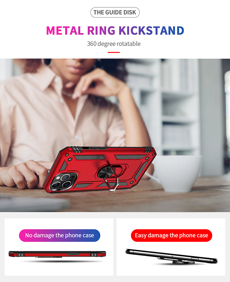 iPhone 12 Ring Stand Grip Case